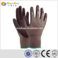 13 guantes de trabajo de palma de nylon tricotado